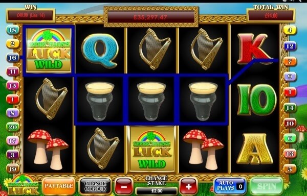 leprechauns luck slot big win