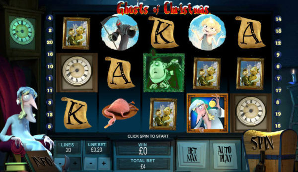 Ghosts of Christmas Slot Game 