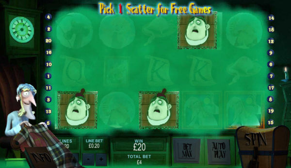 Ghosts of Christmas Slot Game Free Games Scatter Pick