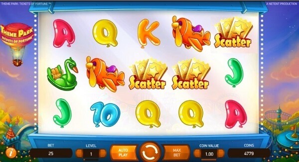 The scatter symbol of Theme Park: Tickets of Fortune Slot
