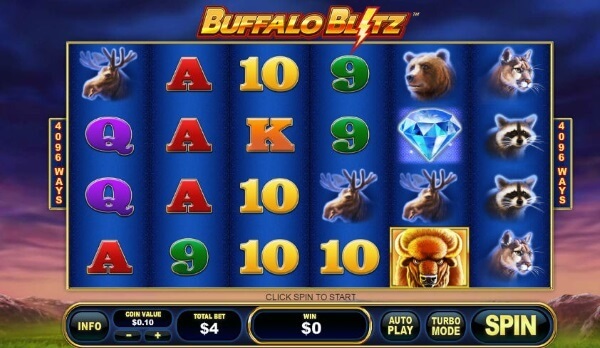 Buffalo Blitz slot game