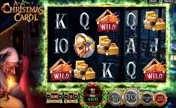 wild symbol of A Christmas Carol Slot game