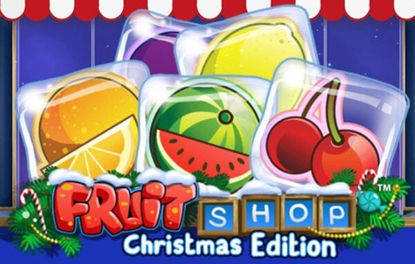 Christmas edition of the Fruit shop slot game