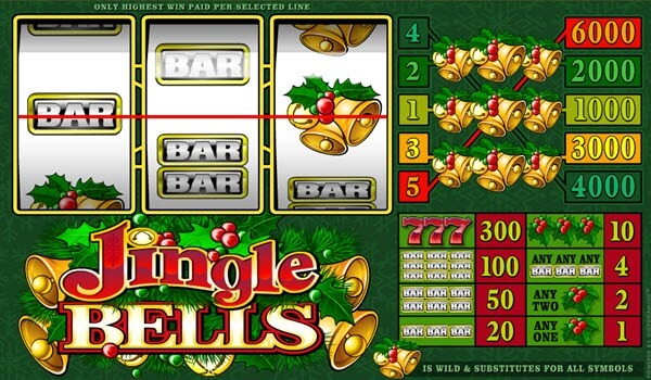 wild symbol of jingle bells slot game