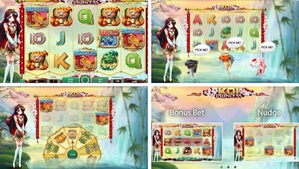 Wild And Scatter Symbols-Koi Princess Slot -Netent slots