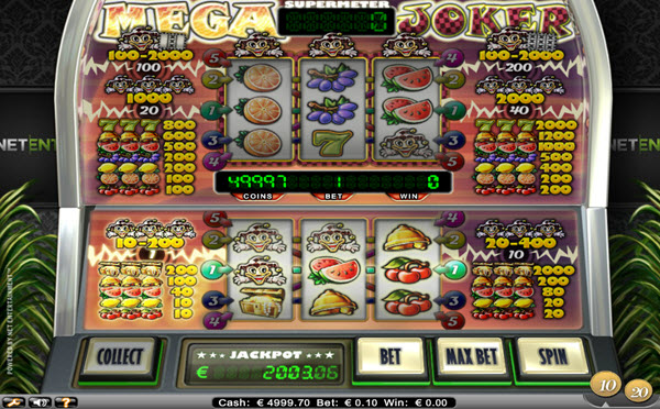 Mega Joker slot game