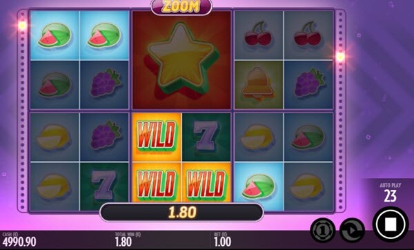 wild symbol of zoom slot game