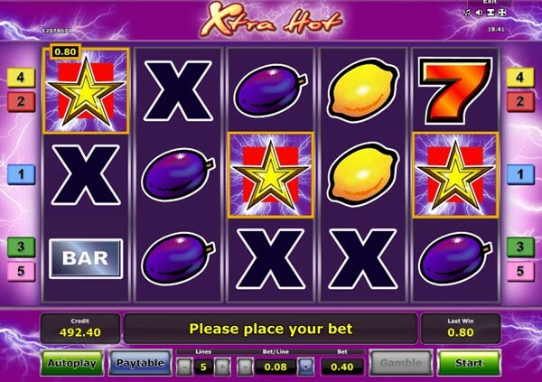 scatter symbol of Xtra Hot slot game
