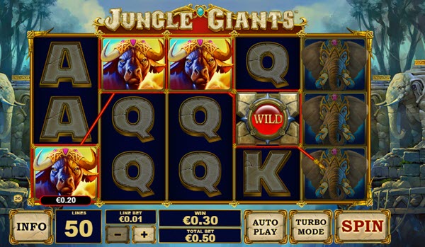 wild symbol of jungle giants slot game