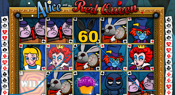 Alice and The Red Queen slot game