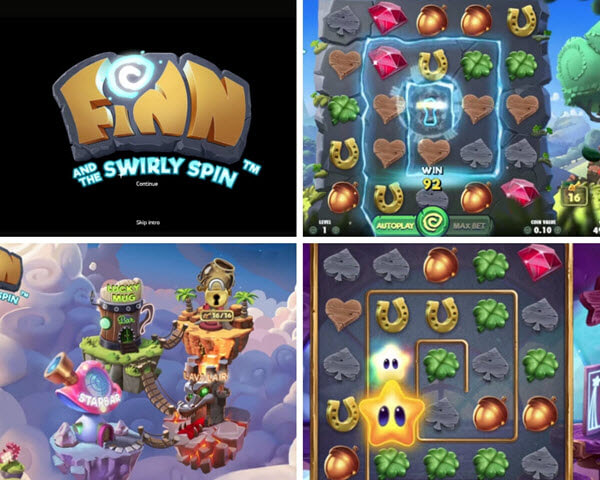 Features of Finn And The Swirly Spin Slot