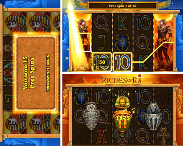 Features of Riches of Ra slot